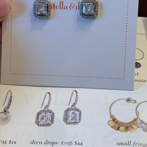 Stella and Dot “Deco Drop” Earrings